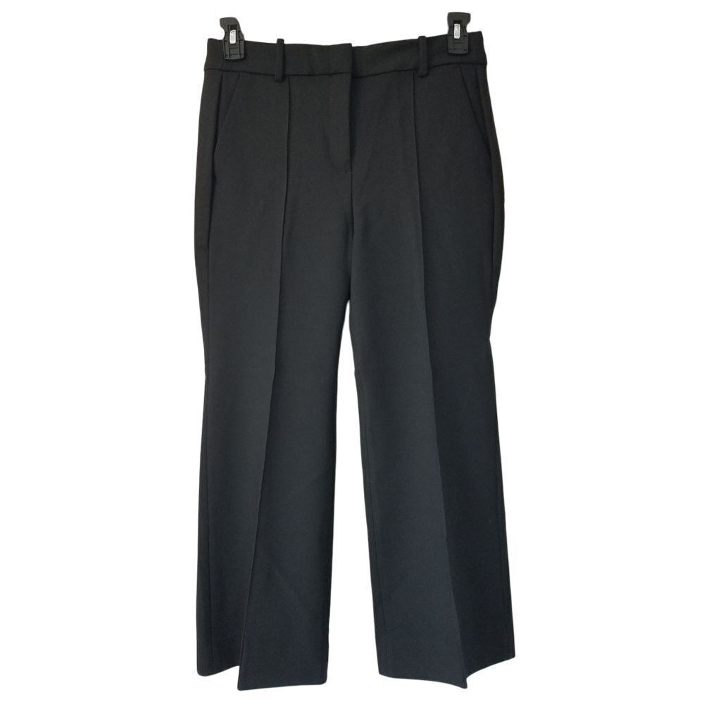 J. Crew Petite Cropped Natalia Pants 4 Season Stretch 2 Black‎ NWT $148 CC482